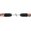 RS PRO Straight Female 8 way M12 to Straight Male 8 way M12 Sensor Actuator Cable, 2m