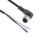 Telemecanique Sensors Right Angle Female 4 way M12 to Unterminated Sensor Actuator Cable, 2m
