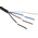 Omron Straight Female 4 way M12 to Unterminated Sensor Actuator Cable, 5m