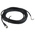 Omron Straight Female 4 way M12 to Unterminated Sensor Actuator Cable, 5m