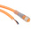 Lumberg Automation Straight Female 4 way M8 to Straight Male 4 way Unterminated Sensor Actuator Cable, 2m