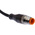 Lumberg Automation Right Angle Female 4 way M12 to Straight Male 4 way M12 Sensor Actuator Cable, 5m
