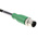 Phoenix Contact Straight Male 4 way M12 to Straight Female 4 way M12 Sensor Actuator Cable, 1.5m