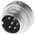 Binder 6 Pole Miniature Din Plug, 5A, 250 V