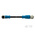 TE Connectivity Right Angle Female; Male 5 way M12 to Straight 5 way M12 Sensor Actuator Cable, 1m