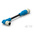 TE Connectivity Right Angle Female; Male 5 way M12 to Straight 5 way M12 Sensor Actuator Cable, 1m