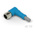 TE Connectivity Right Angle Female 4 way M8 to Unterminated Sensor Actuator Cable, 1m