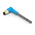 TE Connectivity Right Angle Male 4 way M8 to Unterminated Sensor Actuator Cable, 5m