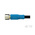 TE Connectivity Straight Female 3 way M8 to Unterminated Sensor Actuator Cable, 500mm
