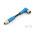 TE Connectivity Right Angle Female; Male 3 way M8 to Straight 3 way M8 Sensor Actuator Cable, 500mm