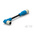 TE Connectivity Right Angle Female; Male 5 way M12 to Straight 5 way M12 Sensor Actuator Cable, 500mm