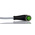 Norgren Right Angle Female 5 way M12 to 5 way Unterminated Sensor Actuator Cable, 2m