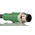 Phoenix Contact Male 4 way M12 to Female 4 way M12 Sensor Actuator Cable, 300mm