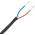 RS PRO Twisted Pair Data Cable, 0.22 mm², 2 Cores, 24 AWG, Unscreened, 25m, Black Sheath