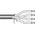 Belden Multipair Industrial Cable, 1 Pairs, 0.25 mm², 2 Cores, 24 AWG, Screened, 305m, Chrome Sheath