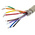 Alpha Wire Multicore Data Cable, 0.23 mm², 8 Cores, 24 AWG, Screened, 50m, Grey Sheath