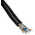 Alpha Wire Twisted Pair Data Cable, 2 Pairs, 0.456 mm², 4 Cores, 22 AWG, Screened, 30m, Black Sheath