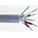 RS PRO Multicore Data Cable, 2 Pairs, 0.22 mm², 4 Cores, 24 AWG, Screened, 100m, Grey Sheath