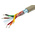 Alpha Wire Multicore Data Cable, 0.23 mm², 6 Cores, 24 AWG, Screened, 100m, Grey Sheath