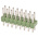 TE Connectivity AMPMODU MOD II Series Straight Through Hole Pin Header, 16 Contact(s), 2.54mm Pitch, 2 Row(s),