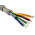 Alpha Wire Multicore Data Cable, 0.23 mm², 10 Cores, 24 AWG, Screened, 50m, Grey Sheath