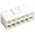 JST VL Series Straight Through Hole PCB Header, 12 Contact(s), 6.2mm Pitch, 2 Row(s), Shrouded