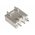 Hirose DF33C Series Straight Through Hole PCB Header, 3 Contact(s), 3.3mm Pitch, 1 Row(s), Shrouded