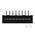 TE Connectivity AMP-LATCH Series Straight Through Hole PCB Header, 16 Contact(s), 2.54mm Pitch, 2 Row(s), Shrouded