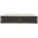 Amphenol T821 Series Right Angle Through Hole PCB Header, 30 Contact(s), 2.54mm Pitch, 2 Row(s), Shrouded