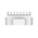 TE Connectivity SGI2.0 Series Right Angled Board Mount PCB Header, 6 Contact(s), 2mm Pitch, 1 Row(s), Shrouded