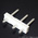 JST V Series Top Entry Through Hole Pin Header, 3 Contact(s), 5.0mm Pitch, 1 Row(s), Unshrouded