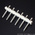 JST SV Series Top Entry Through Hole Pin Header, 6 Contact(s), 5.0mm Pitch, 1 Row(s), Unshrouded