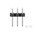 TE Connectivity AMPMODU Series Straight Through Hole Pin Header, 6 Contact(s), 2.0mm Pitch, 2 Row(s), Unshrouded