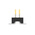 TE Connectivity 5-2331928 Series Vertical Board Mount PCB Header, 10 Contact(s), 1mm Pitch, 2 Row(s), Unshrouded