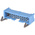 TE Connectivity AMP-LATCH Series Straight Through Hole PCB Header, 20 Contact(s), 2.54mm Pitch, 2 Row(s), Shrouded