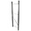 RS PRO Steel Grey Long Span End Frame, 1800mm x 600mm