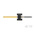 TE Connectivity AMPMODU Series Straight Through Hole Pin Header, 4 Contact(s), 2.0mm Pitch, 1 Row(s), Unshrouded