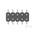 TE Connectivity AMPMODU Series Straight Surface Mount Pin Header, 8 Contact(s), 2.0mm Pitch, 2 Row(s), Unshrouded