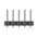 TE Connectivity AMPMODU Series Straight Surface Mount Pin Header, 8 Contact(s), 2.0mm Pitch, 2 Row(s), Unshrouded