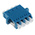 RS PRO LC to LC Single Mode Duplex Fibre Optic Adapter, 0.1dB Insertion Loss