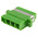 RS PRO LC to LC Single Mode Duplex Fibre Optic Adapter, 0.1dB Insertion Loss