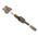 RS PRO, ST, PC Multimode Simplex Fibre Optic Connector 50/125μm Fibre Size, 0.5dB Insertion Loss