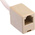 RS PRO Single-Port RJ11 Female, RJ11 Male Extender, Cat3