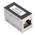 Roline 2-Port RJ45 Modular Coupler, Cat6, STP