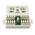 RS PRO Single-Port RJ45 Female Punch Down Coupler, Cat6, Unshielded