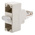 Decelect Forgos 3-Port RJ45 Female, RJ45 Male Splitter, Cat5e