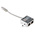 RS PRO 2-Port RJ45 T-Adapter, Cat5e, Shielded