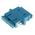 RS PRO SC to SC Single Mode Duplex Fibre Optic Adapter, 0.1dB Insertion Loss