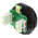 Bulgin Buccaneer Series Single-Port RJ45 Coupler, Cat5e, Shielded