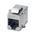 Phoenix Contact VS-08-BU-RJ45/BU Series Single-Port RJ45 Modular Coupler, Cat5e, Shielded